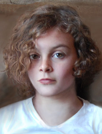 Girl Altered Photo
