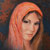Autumn Feathers Girl Portrait