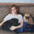 Girl and Pugs