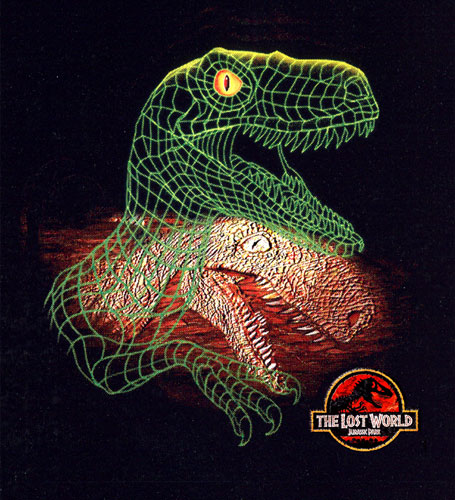 Wireframe Dinosaur